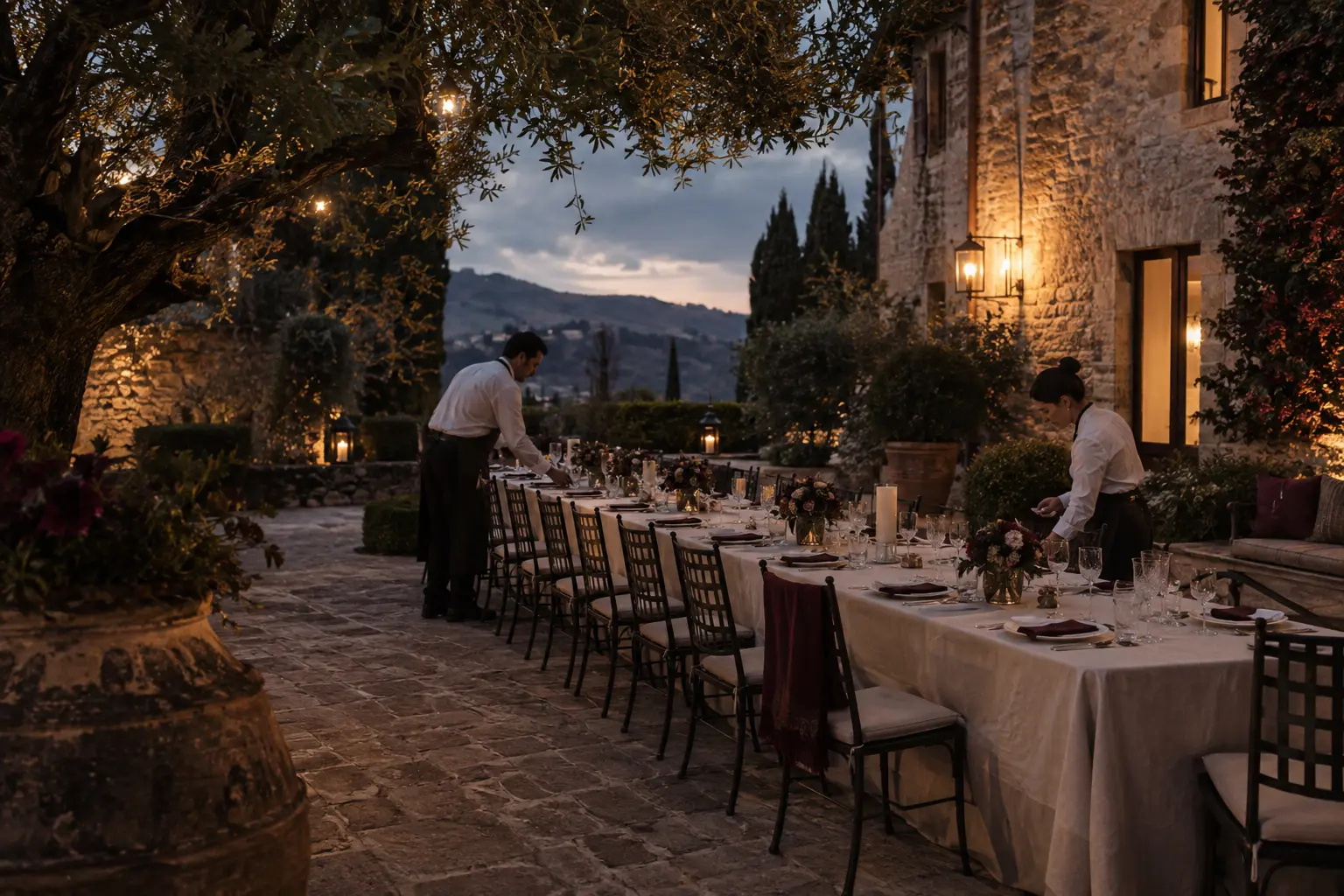 Planning a private event in Italy: what guests never see.